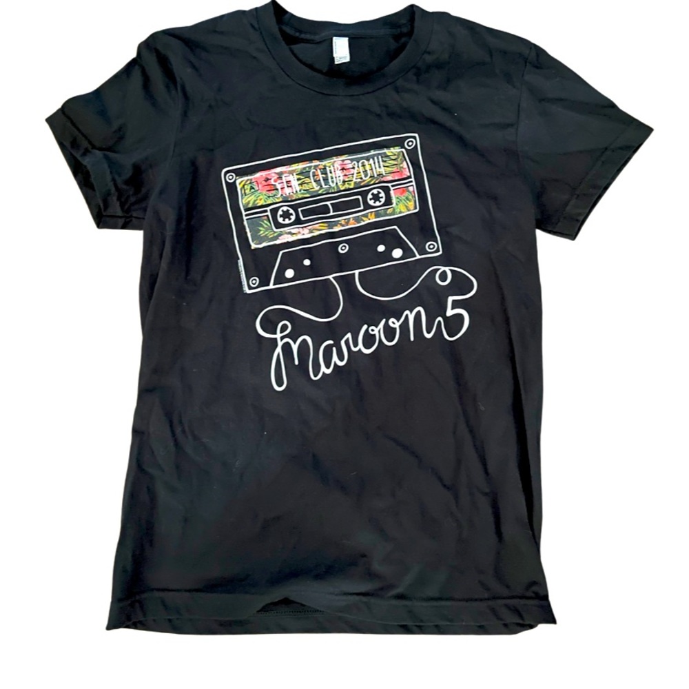 Maroon 5 Official S.I.N Club Exclusive Fan Tee: Limited Edition 2014: Large